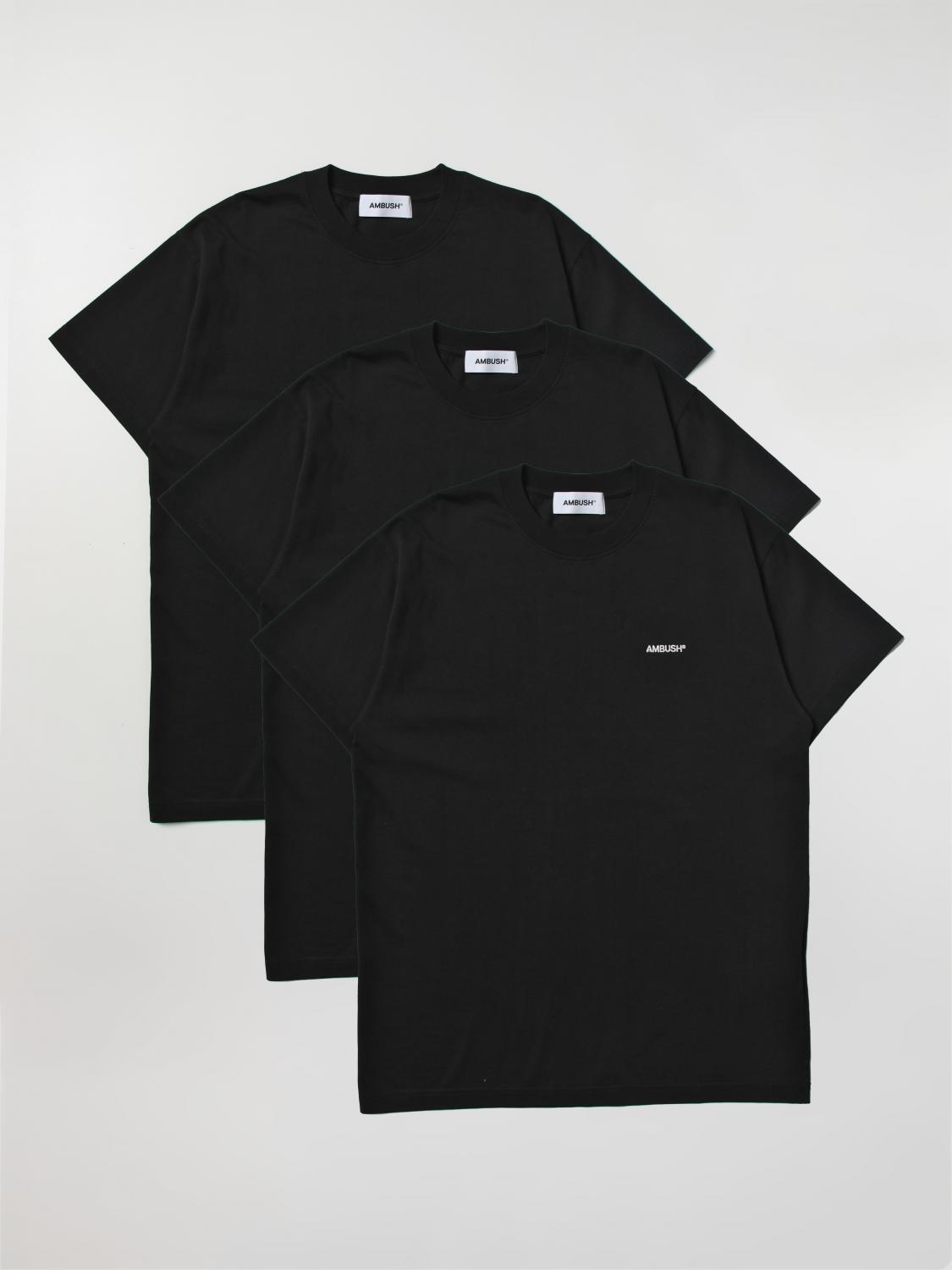 AMBUSH BMAA035S23JER0021000 関税送料込 Ambushアウトレット：Tシャツ メンズ - ブラック | GIGLIO.COM