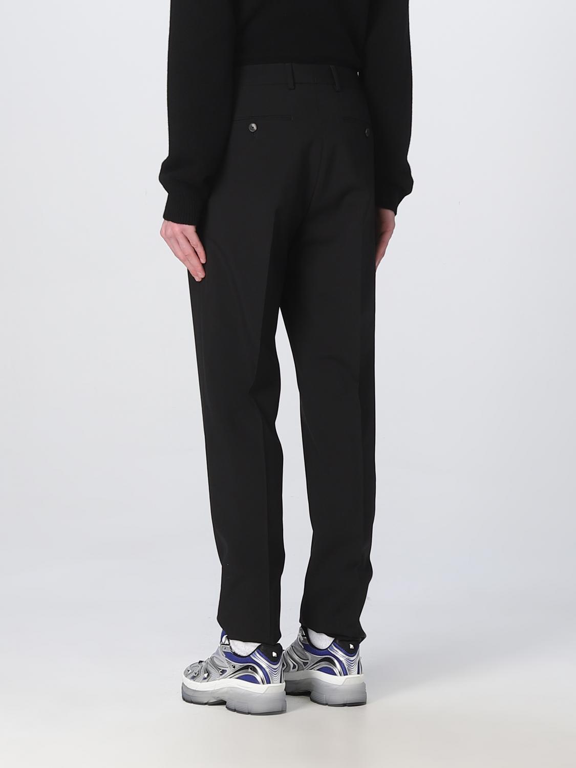 VALENTINO PANTALONI: Pantalone Valentino in lana, Nero - Img 3