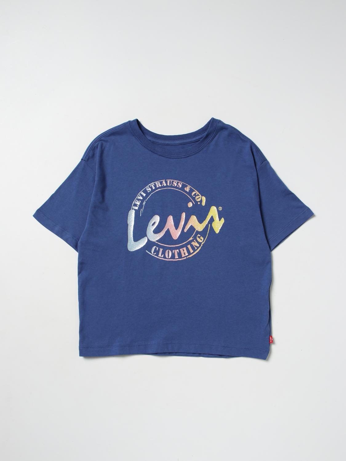 LEVI'S CAMISETA: Camisetas niños Levi's, Azul Oscuro - Img 1