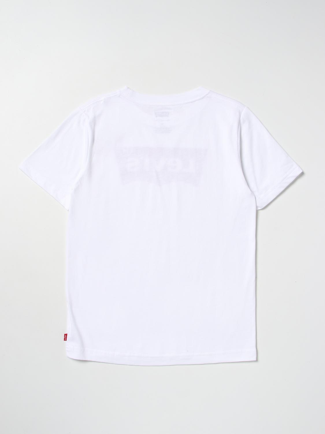 LEVI'S T-SHIRT: T-shirt kids Levi's, White - Img 2