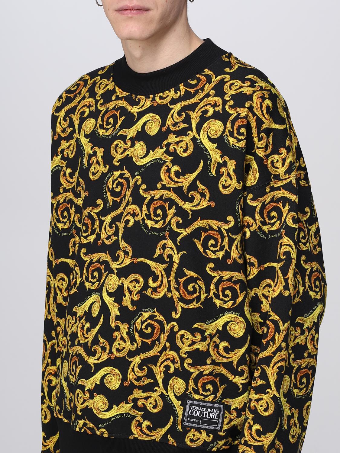 VERSACE JEANS COUTURE バロック柄 トレーナー Versace Jeans Couture sweatshirt with all-over Baroque print