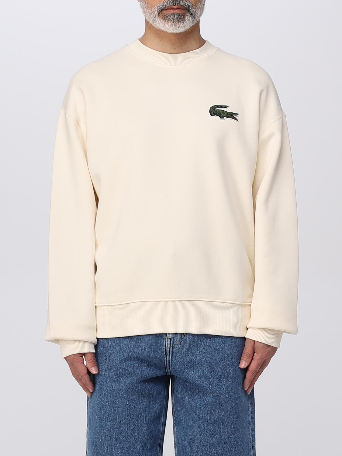 LACOSTE SUDADERA: Sudadera hombre Lacoste, Blanco - Img 1