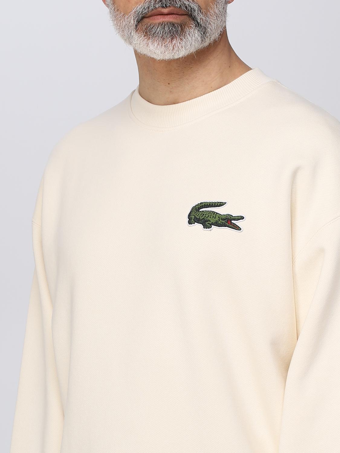 LACOSTE SUDADERA: Sudadera hombre Lacoste, Blanco - Img 3