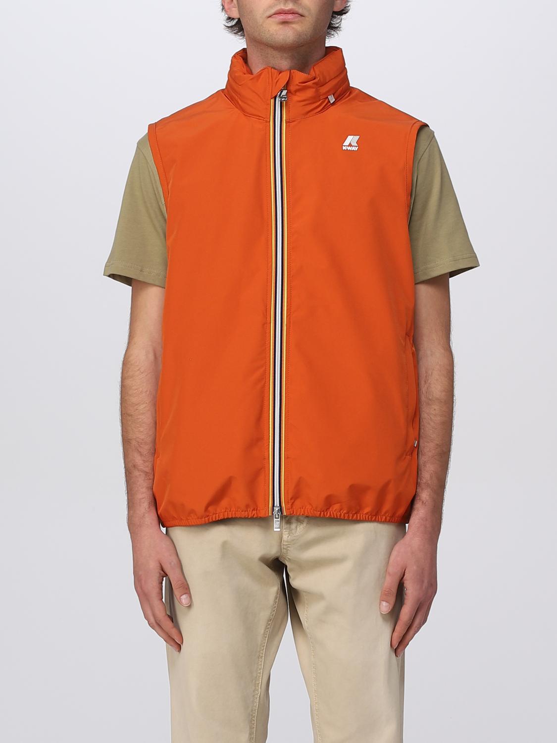 K-WAY CHALECO: Chaleco hombre K-way, Naranja - Img 1