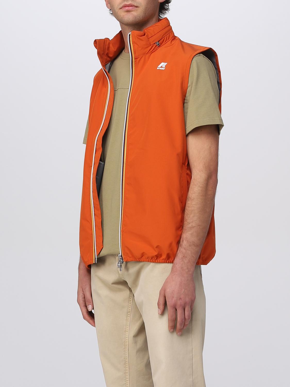 K-WAY CHALECO: Chaleco hombre K-way, Naranja - Img 3
