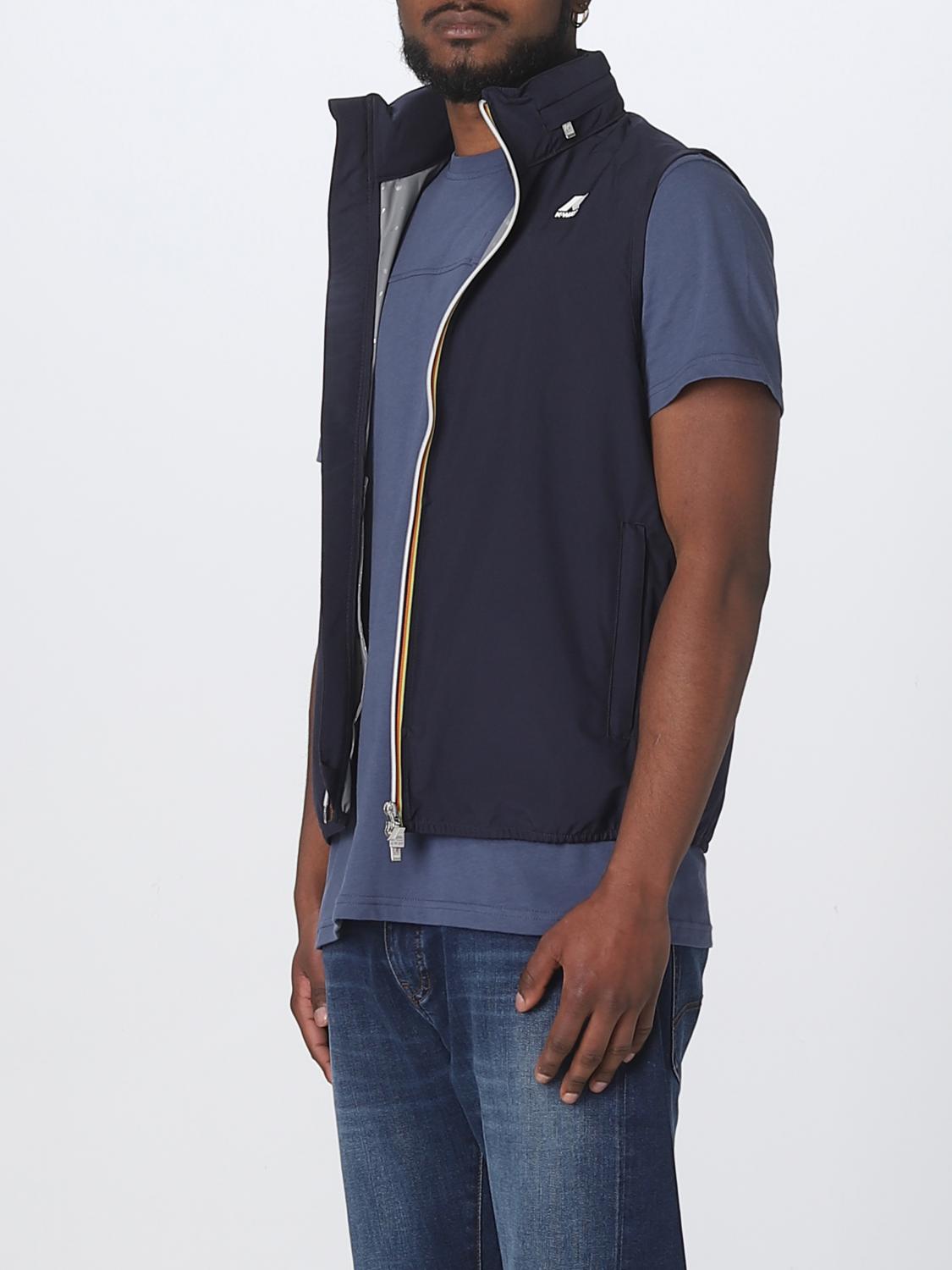 K-WAY SUIT VEST: Suit vest men K-way, Blue - Img 3