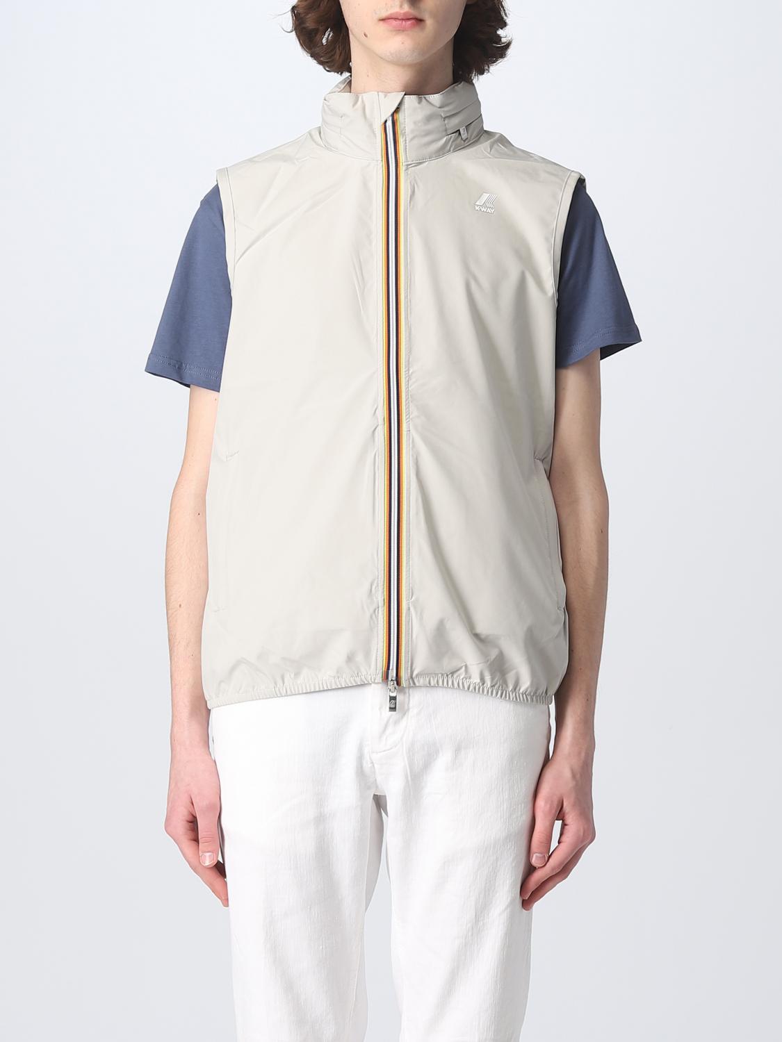 K-WAY CHALECO: Chaleco hombre K-way, Beige - Img 1