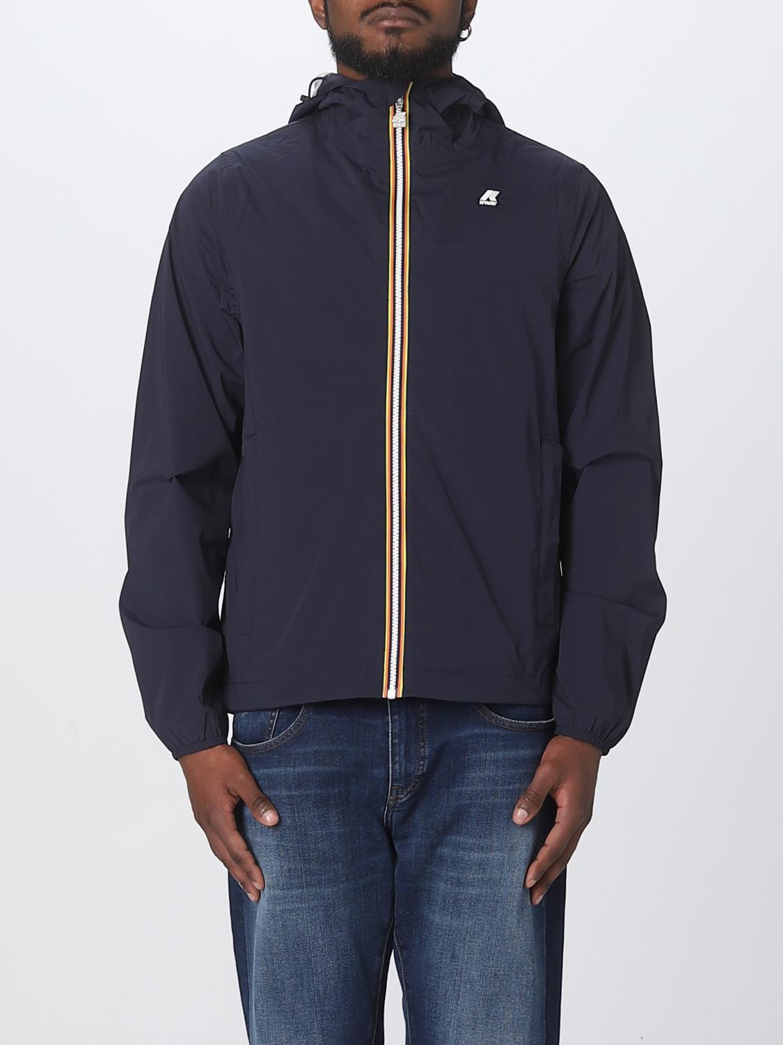 K-WAY JACKET: Jacket men K-way, Blue - Img 1