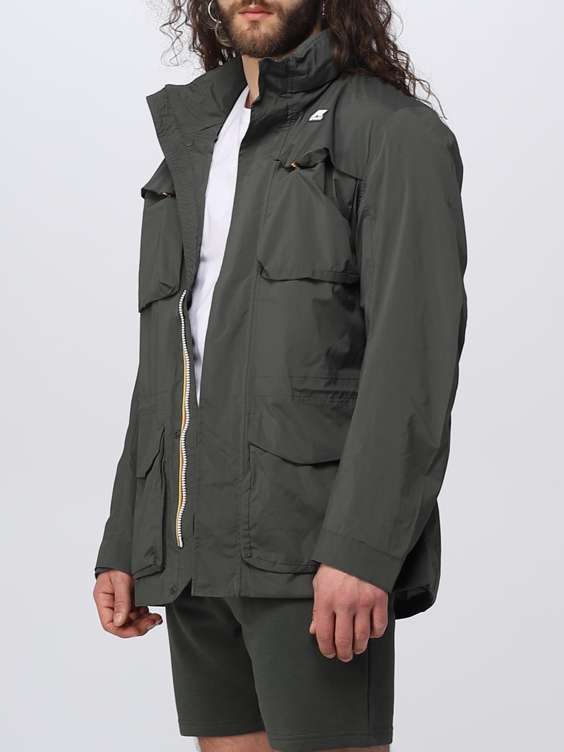 K-WAY JACKET: Jacket men K-way, Green - Img 3