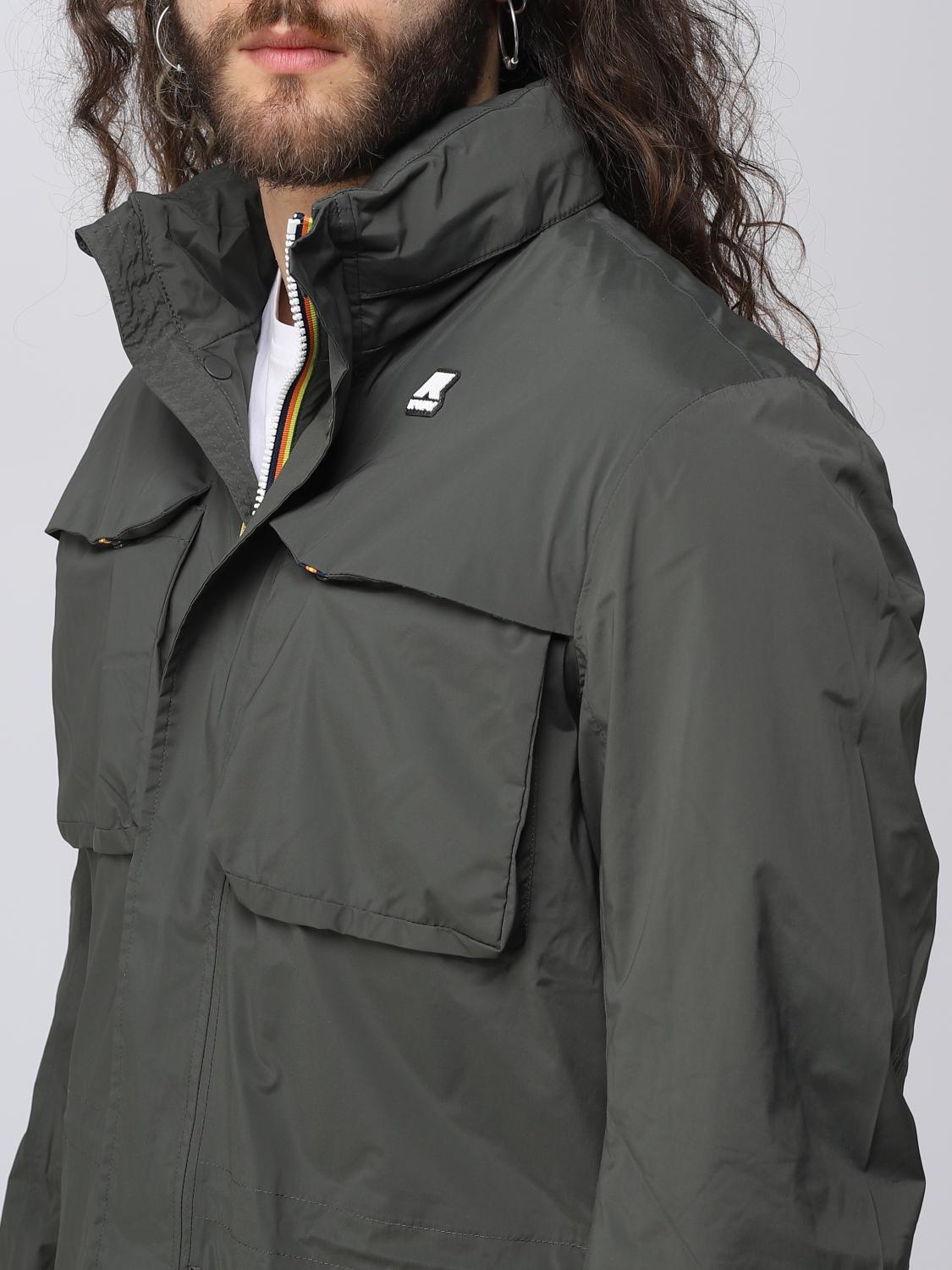 K-WAY JACKET: Jacket men K-way, Green - Img 4