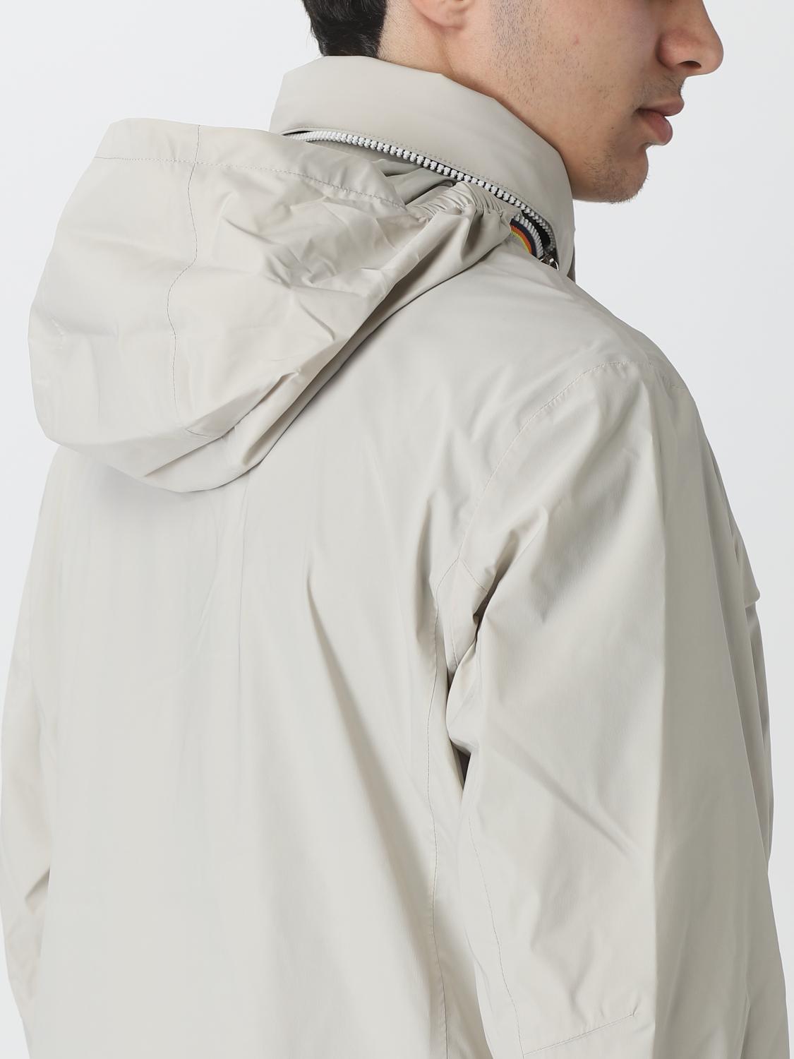 K-WAY JACKET: Jacket men K-way, Beige - Img 4