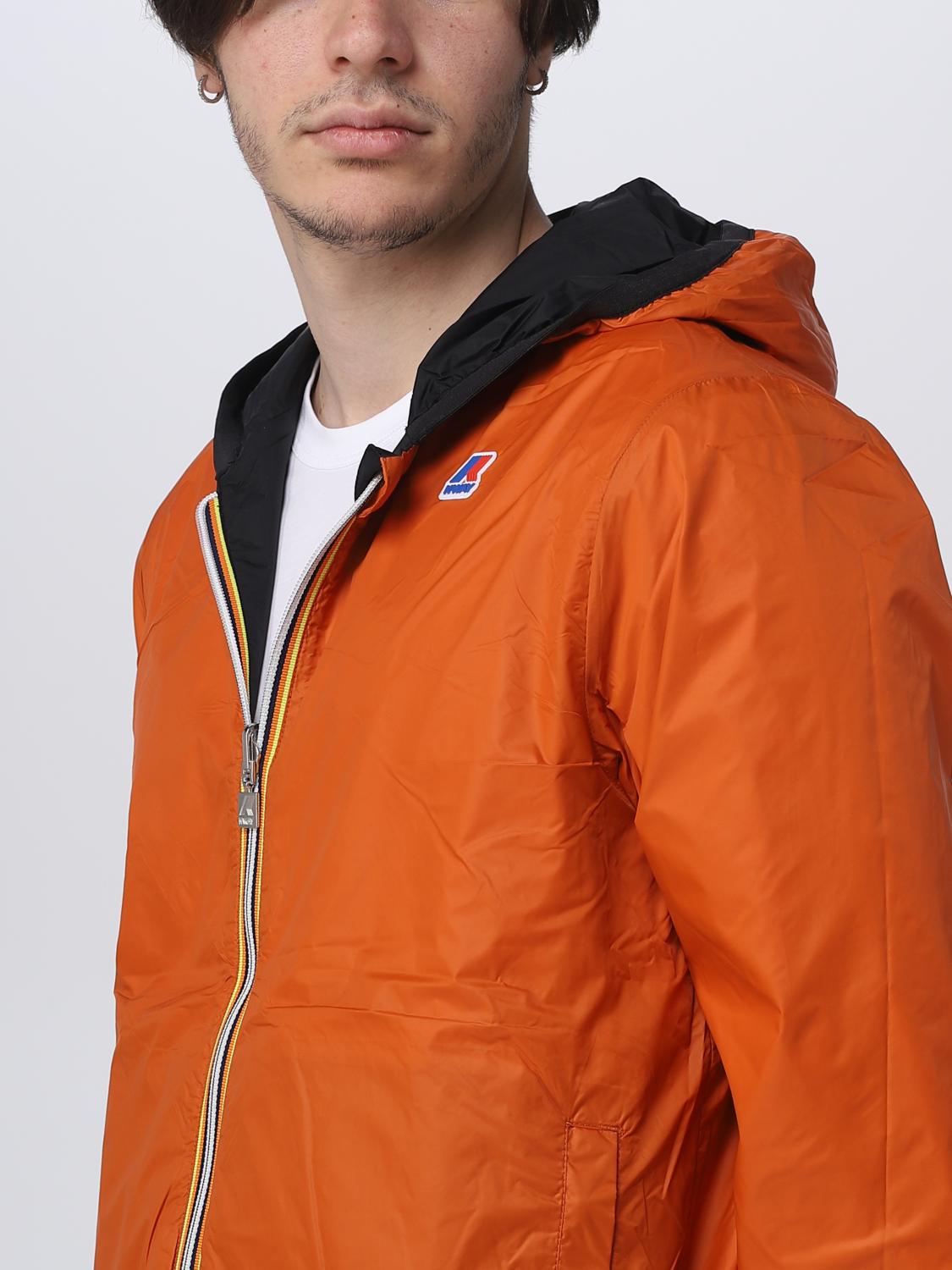 K-WAY JACKET: Jacket men K-way, Orange - Img 4