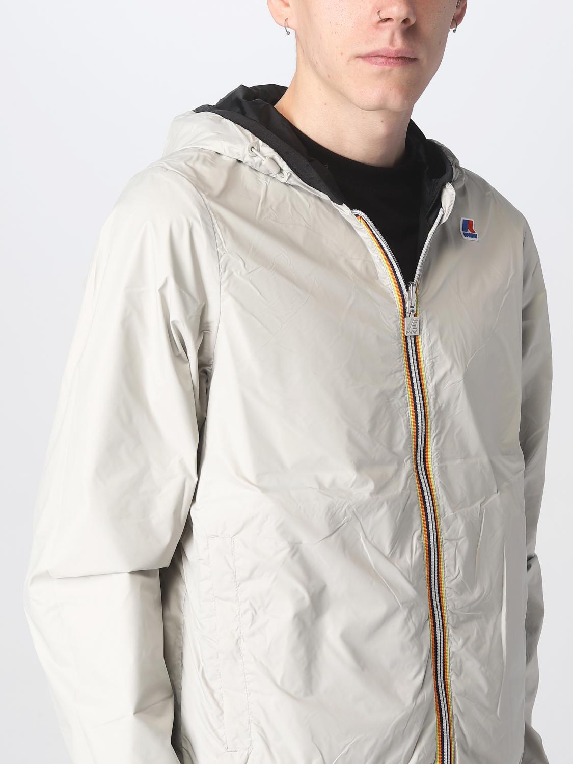K-WAY JACKET: Jacket men K-way, Beige - Img 4