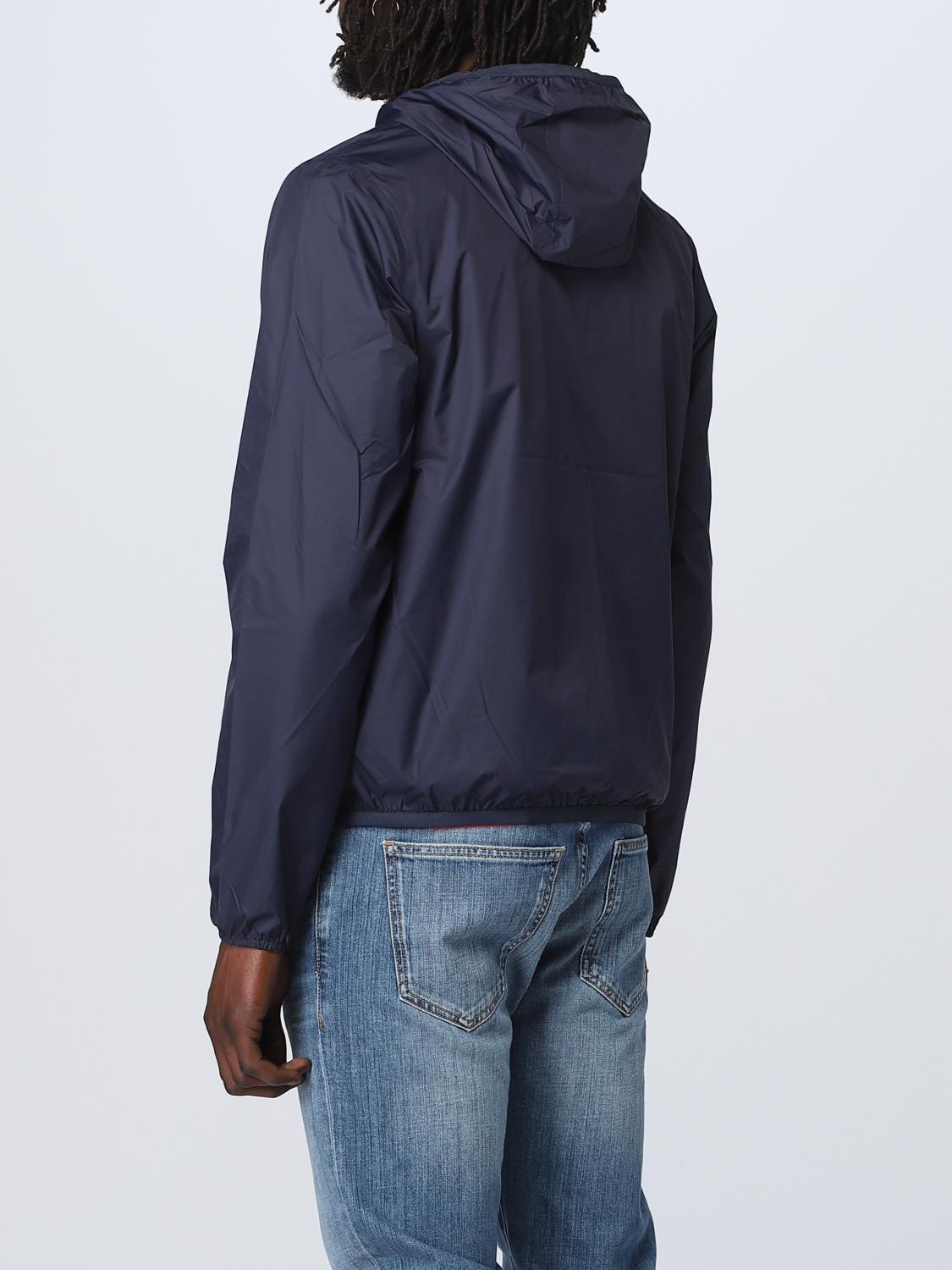 K-WAY JACKET: Jacket men K-way, Blue 1 - Img 2