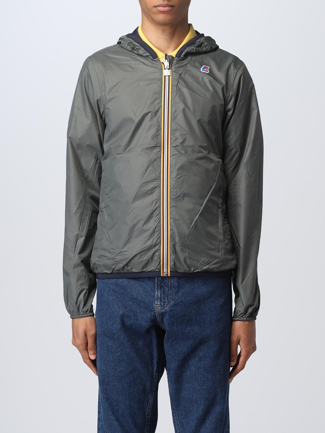 K-WAY JACKET: Jacket men K-way, Blue 2 - Img 1