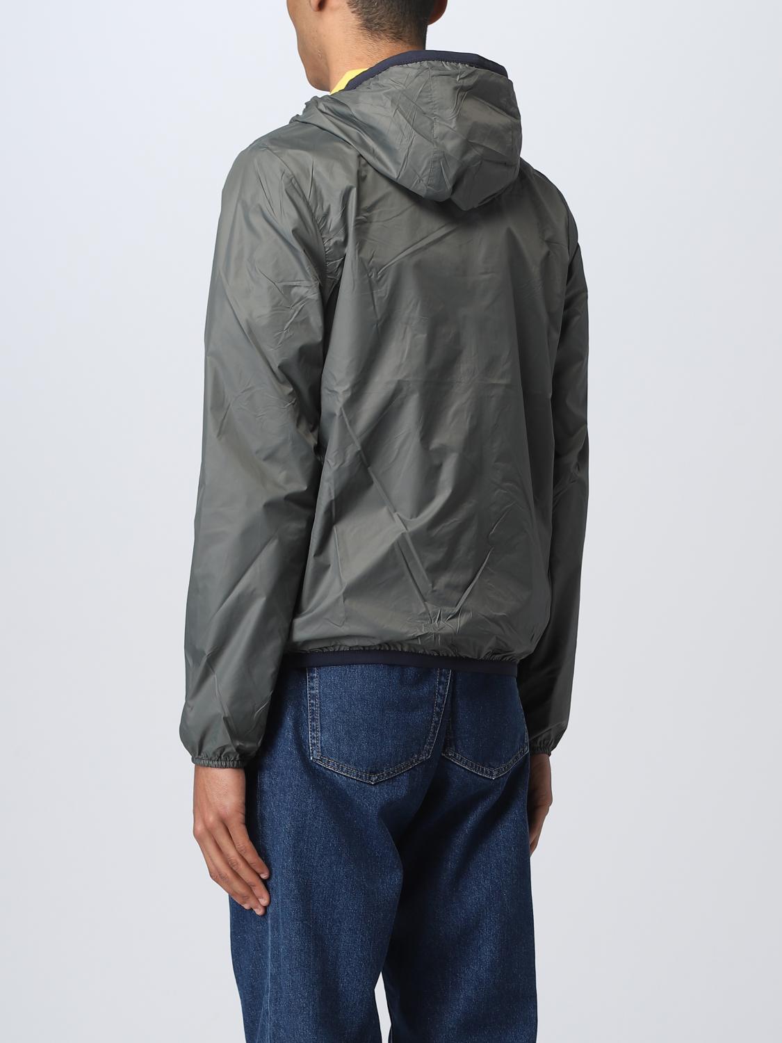 K-WAY JACKET: Jacket men K-way, Blue 2 - Img 2