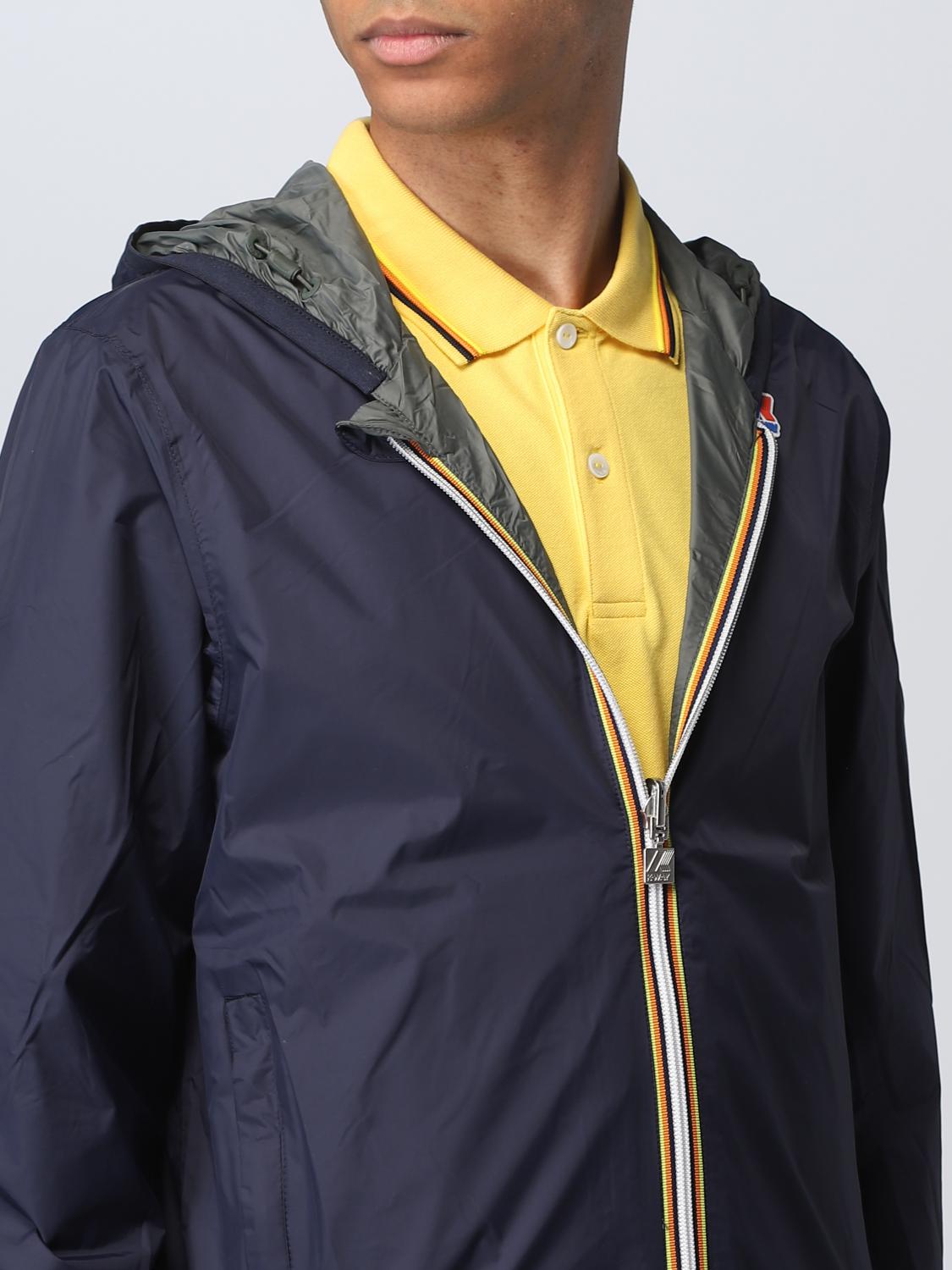 K-WAY JACKET: Jacket men K-way, Blue 2 - Img 4