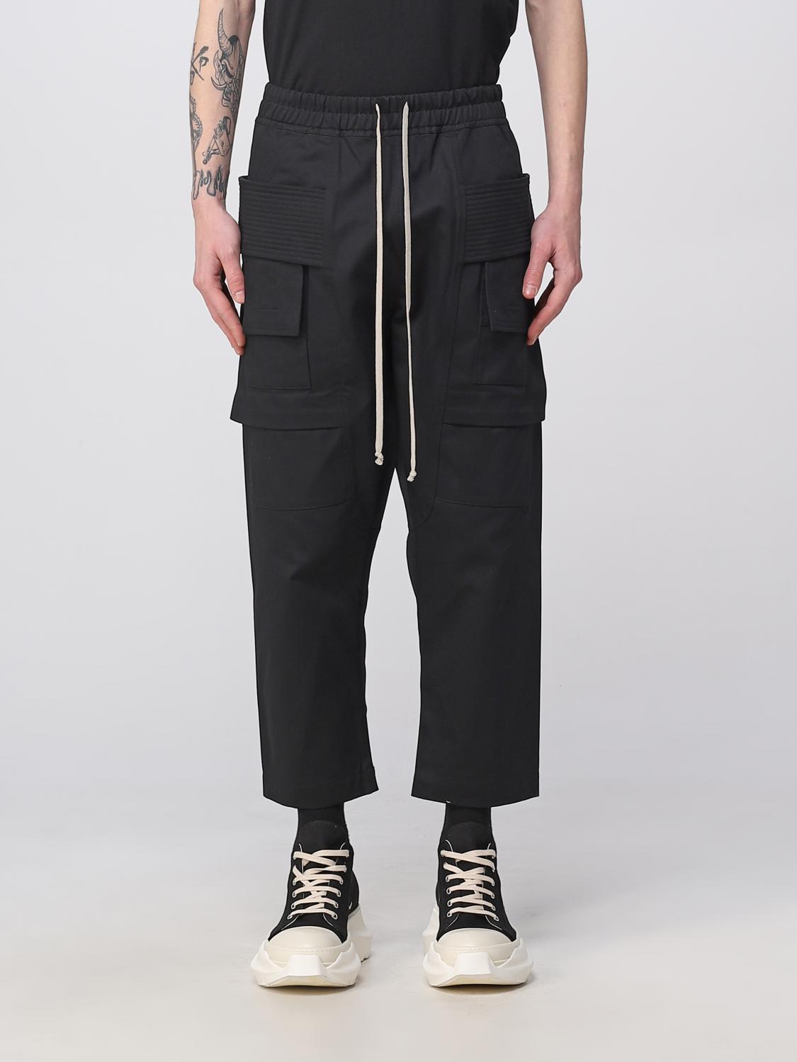 RICK OWENS DRKSHDW: Pants men Drkshdw - Black | Rick Owens