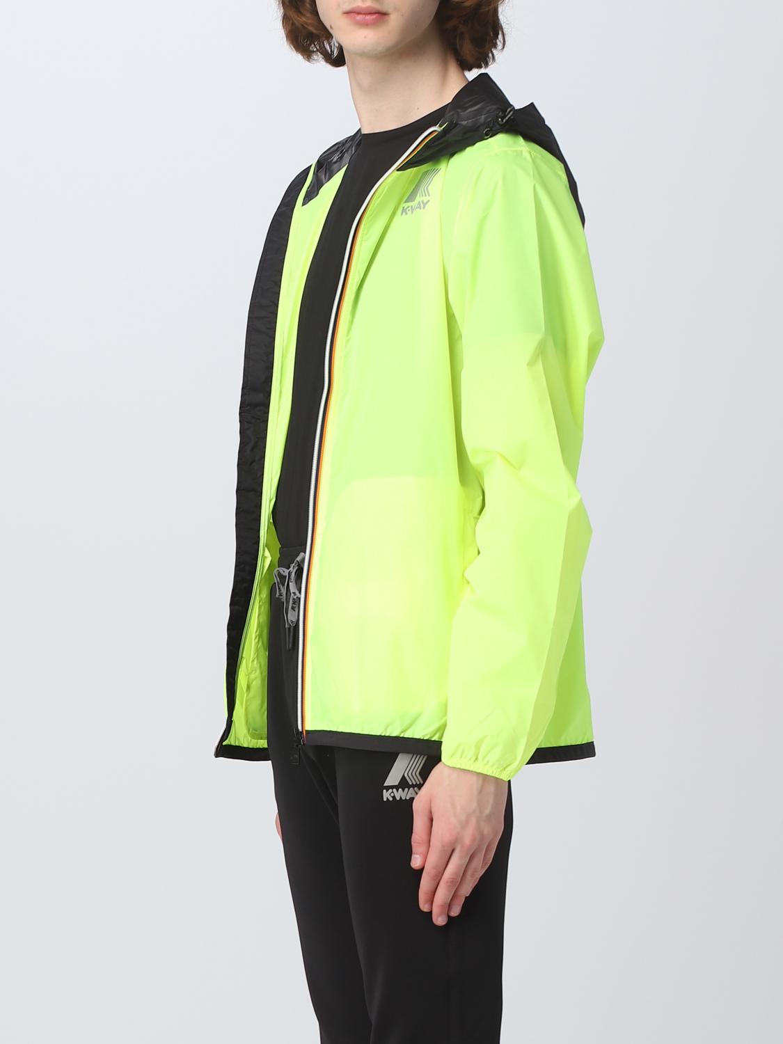 K-WAY JACKET: Jacket men K-way, Yellow - Img 3
