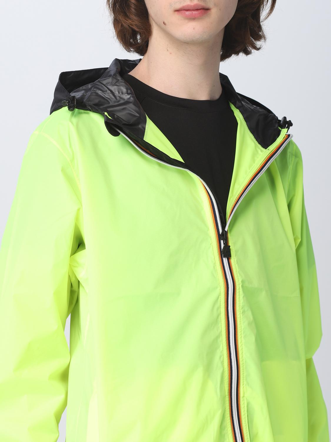 K-WAY JACKET: Jacket men K-way, Yellow - Img 4