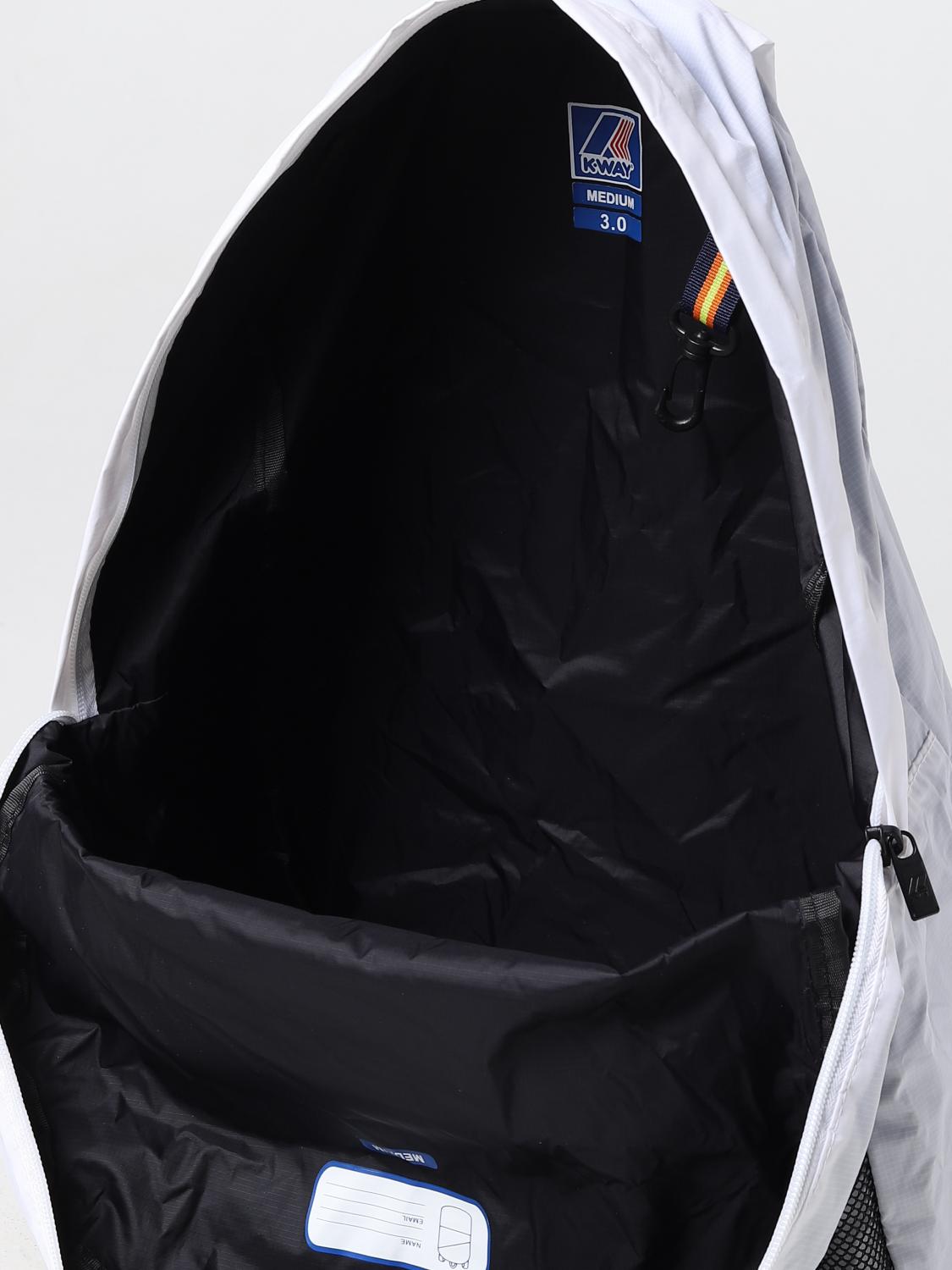 K-WAY BACKPACK: Backpack men K-way, White - Img 4