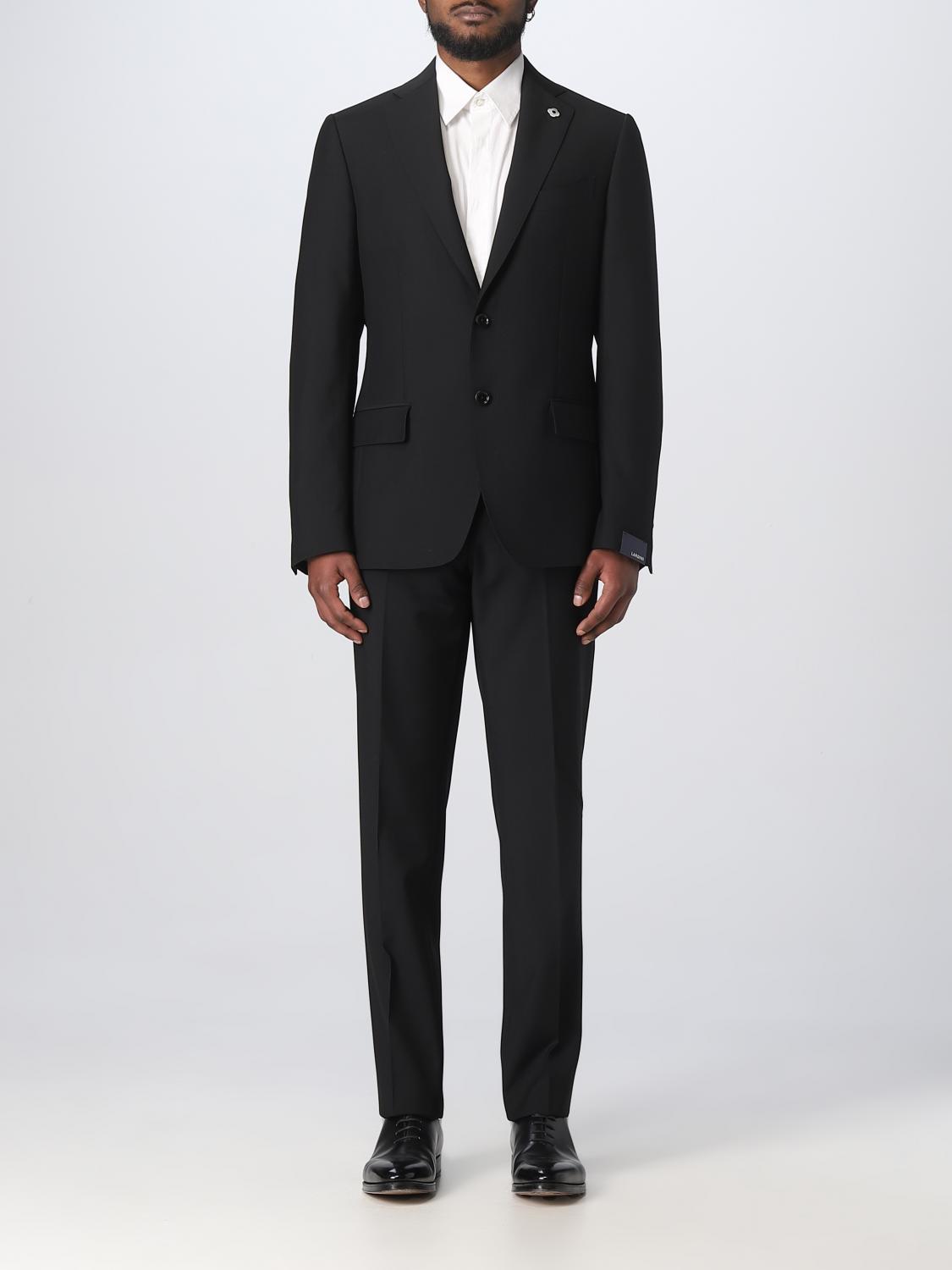 LARDINI ANZUG: Anzug herren Lardini, Schwarz - Img 1