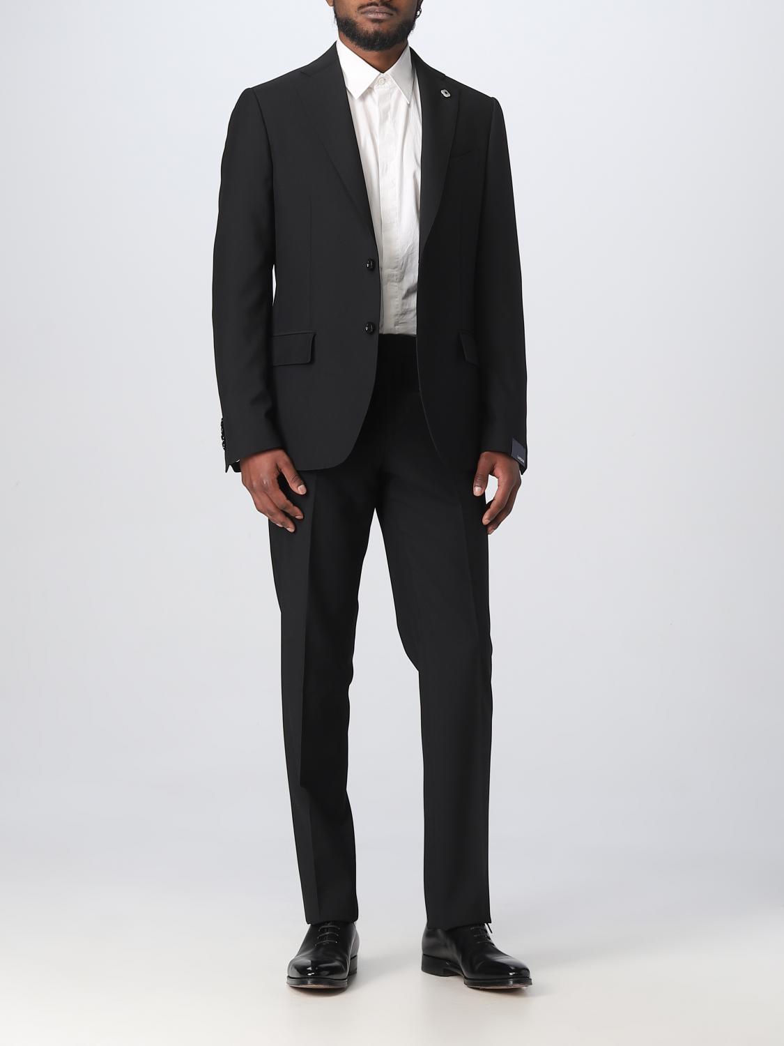 LARDINI ANZUG: Anzug herren Lardini, Schwarz - Img 2