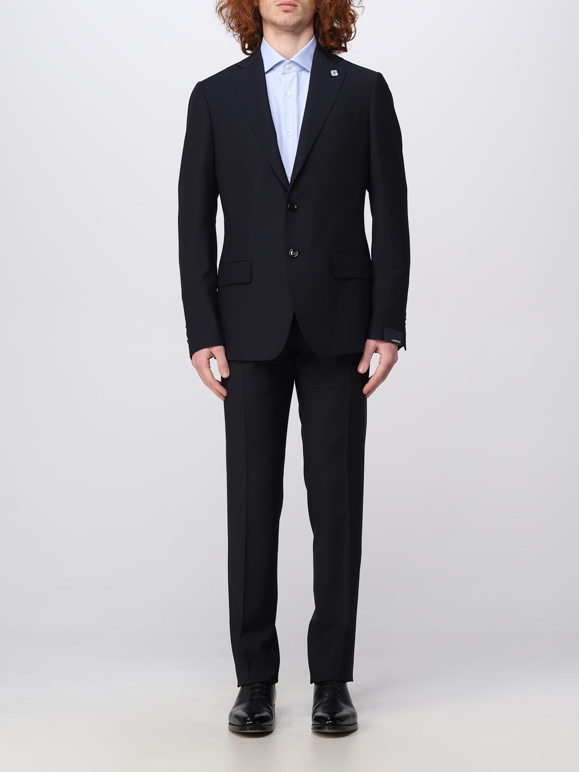 LARDINI ABITO: Abito Lardini in lana, Blue - Img 1