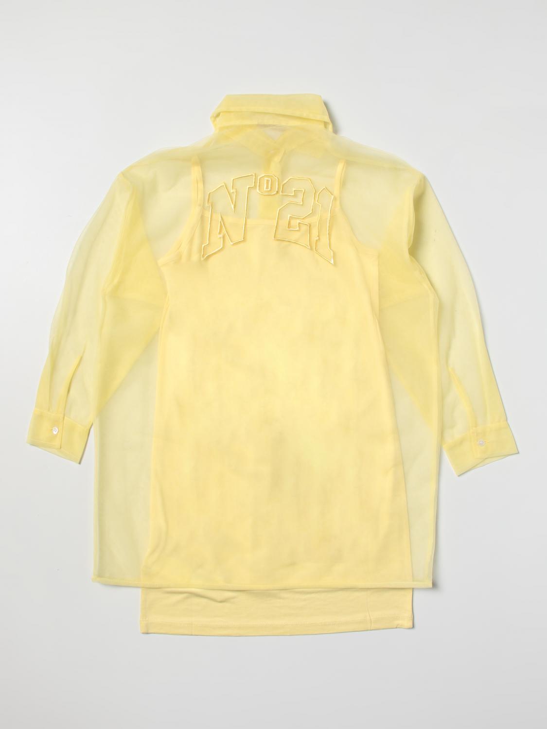 N° 21 VESTIDO: Vestido niños N° 21, Amarillo - Img 2