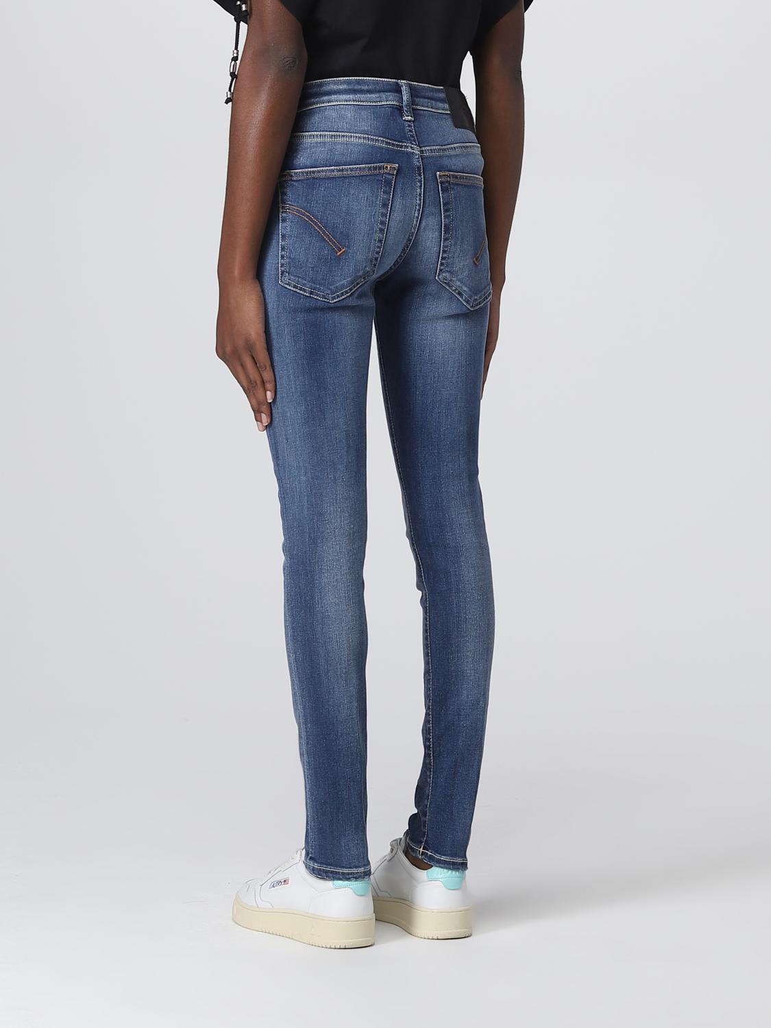 DONDUP VAQUEROS: Vaquero mujer Dondup, Azul Oscuro - Img 2