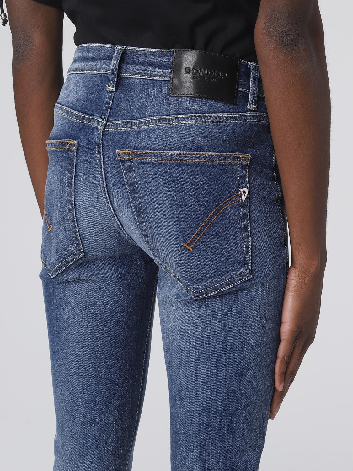 DONDUP VAQUEROS: Vaquero mujer Dondup, Azul Oscuro - Img 3