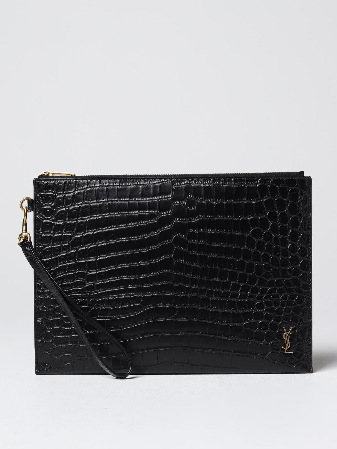 SAINT LAURENT FOLDER: Wallet men Saint Laurent, Black - Img 1