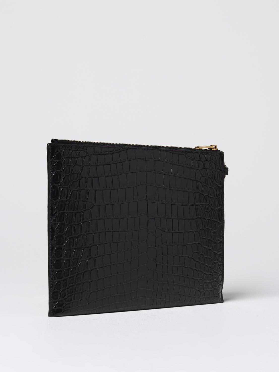 SAINT LAURENT FOLDER: Wallet men Saint Laurent, Black - Img 2