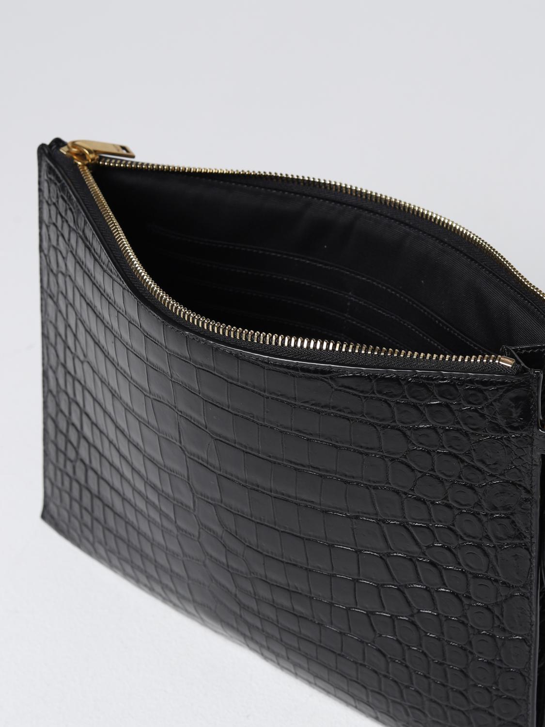 SAINT LAURENT FOLDER: Wallet men Saint Laurent, Black - Img 4