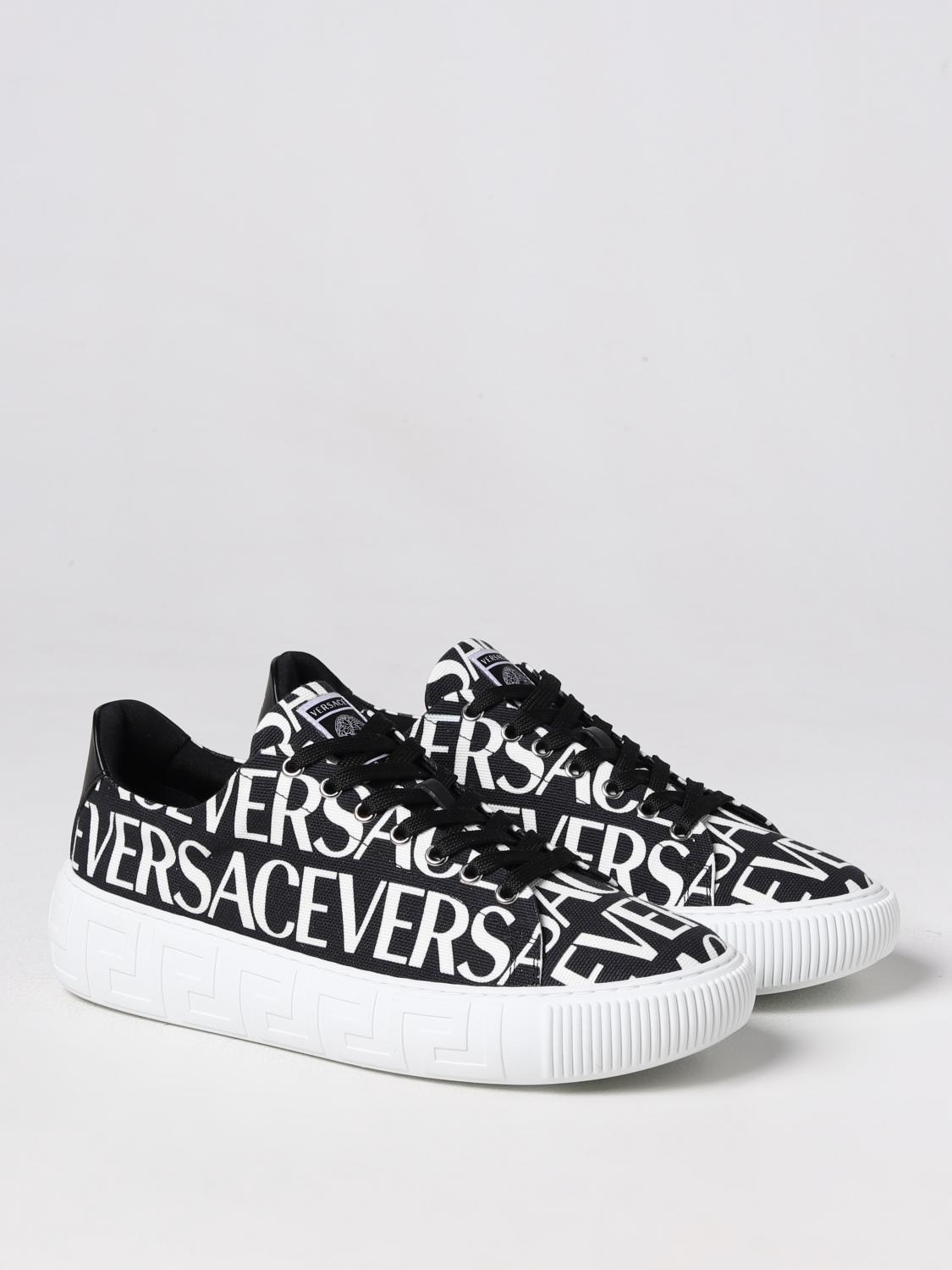 VERSACE TRAINERS: Trainers men Versace, Black - Img 2