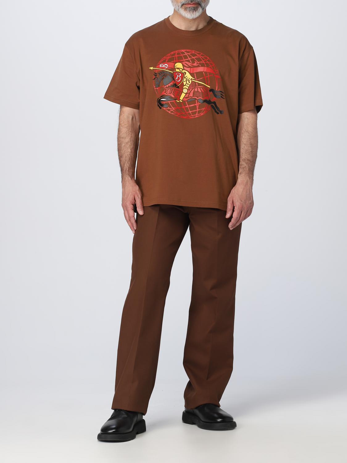 Burberry cotton t-shirt - Brown | 8065143 | GIGLIO.COM