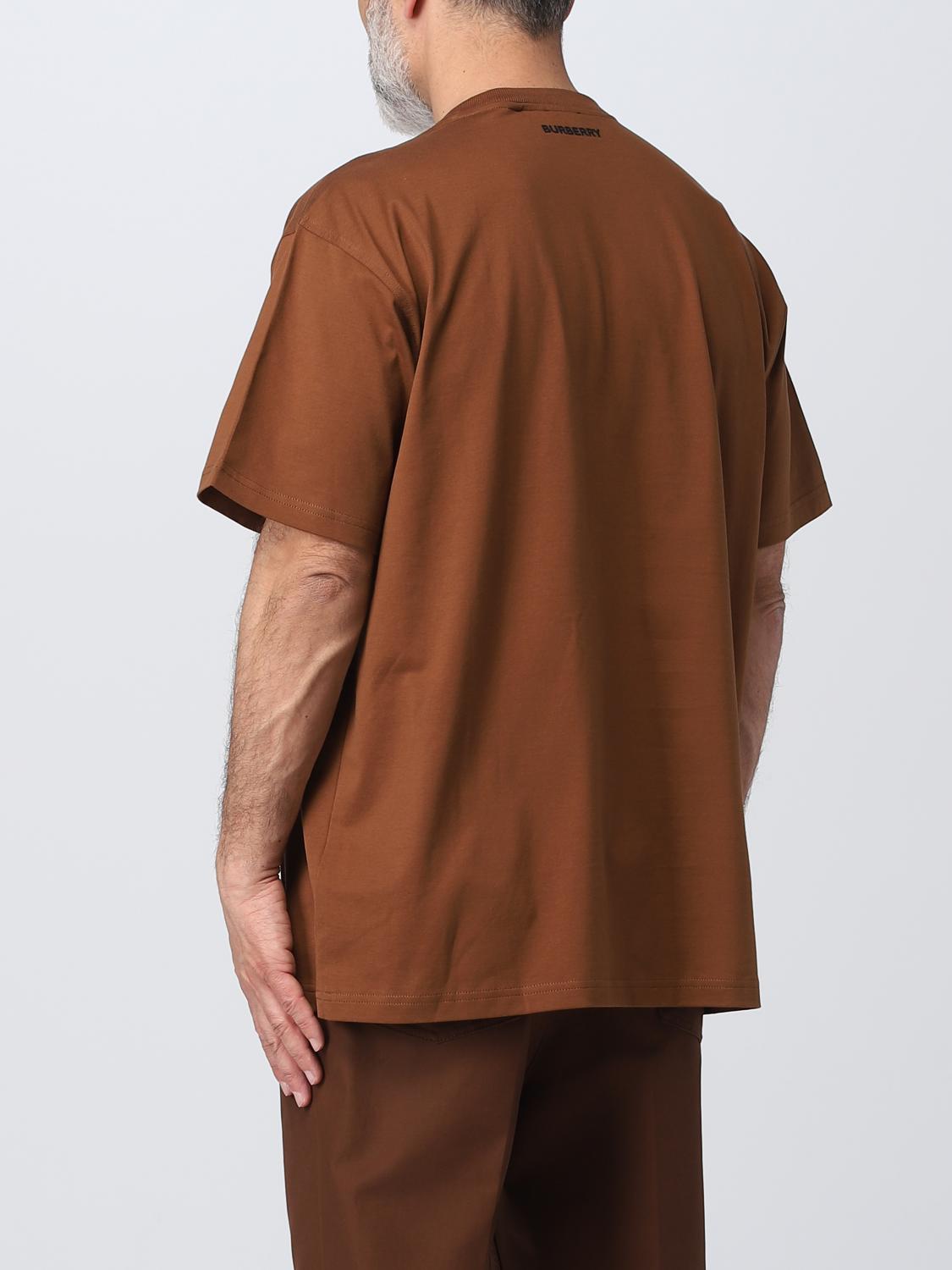 Burberry cotton t-shirt - Brown | 8065143 | GIGLIO.COM