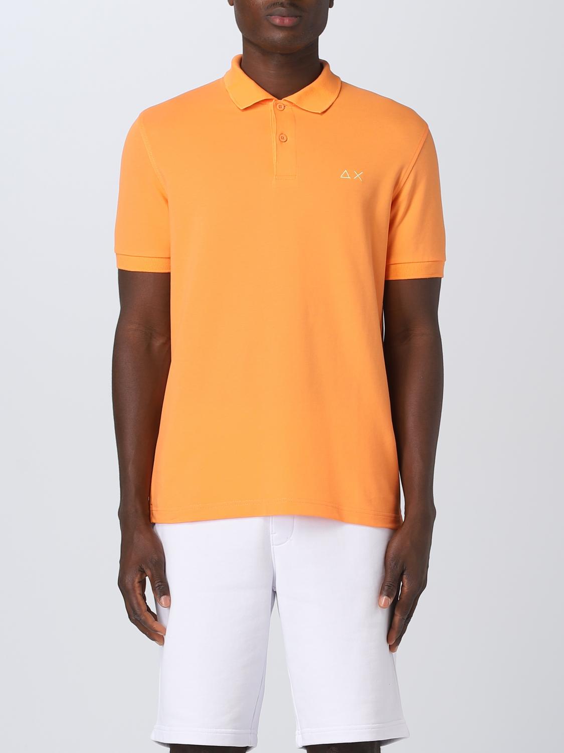 SUN68 POLO: Polo herren Sun 68, Orange - Img 1