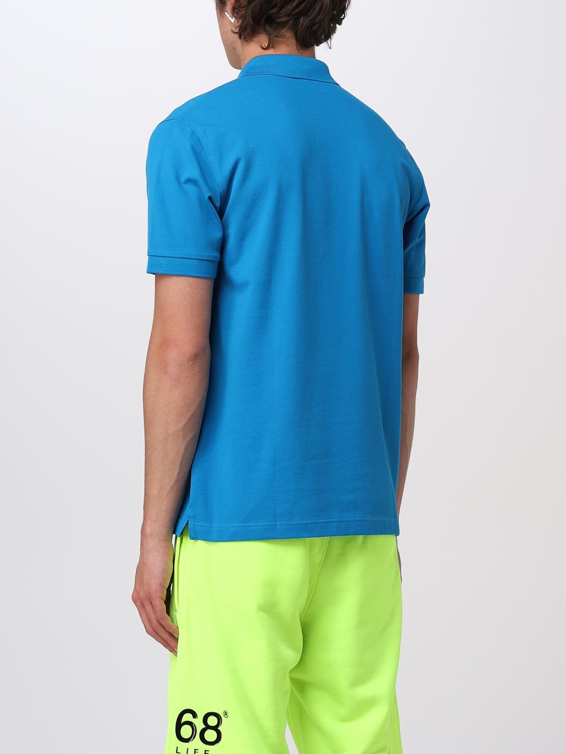SUN68 POLO SHIRT: Polo shirt men Sun 68, Turquoise - Img 2