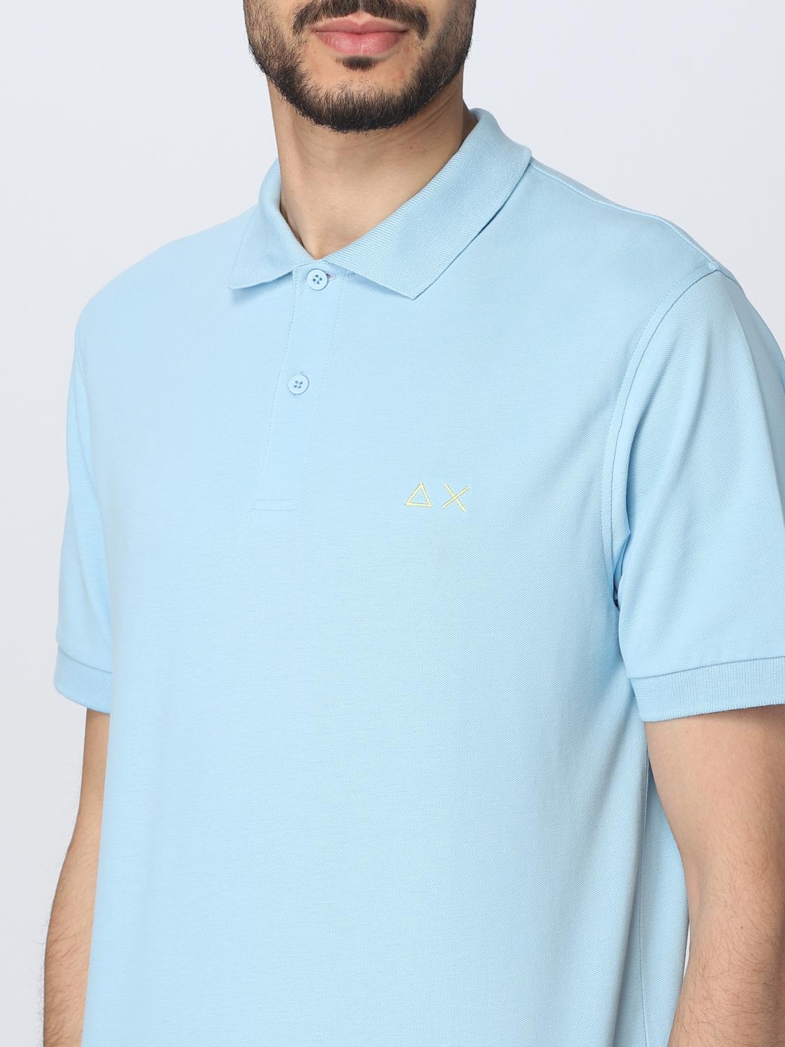 SUN68 POLO: Polo herren Sun 68, Hellblau - Img 3
