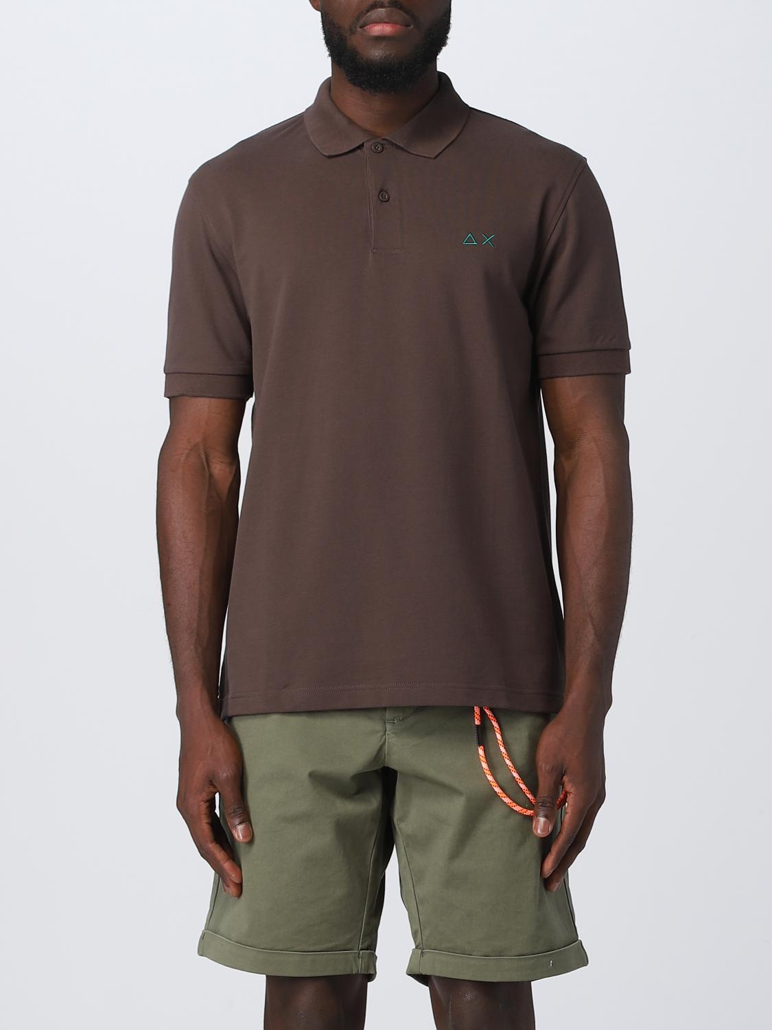 SUN68 POLO: Polo herren Sun 68, Braun - Img 1