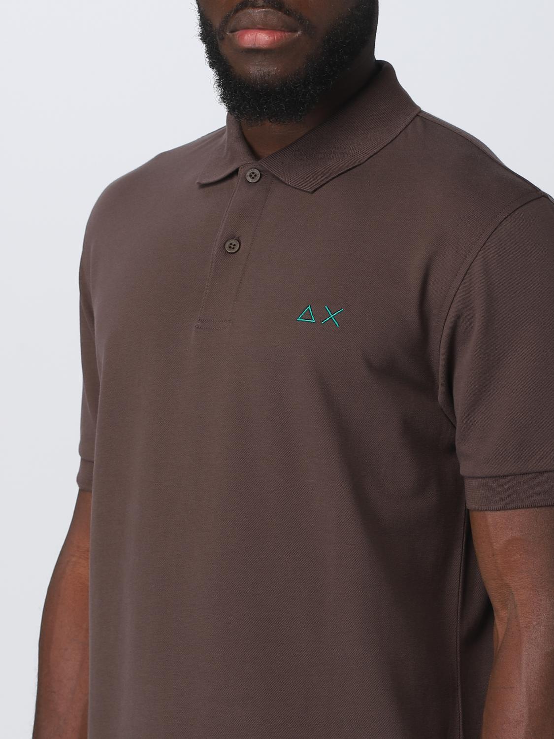 SUN68 POLO: Polo herren Sun 68, Braun - Img 3