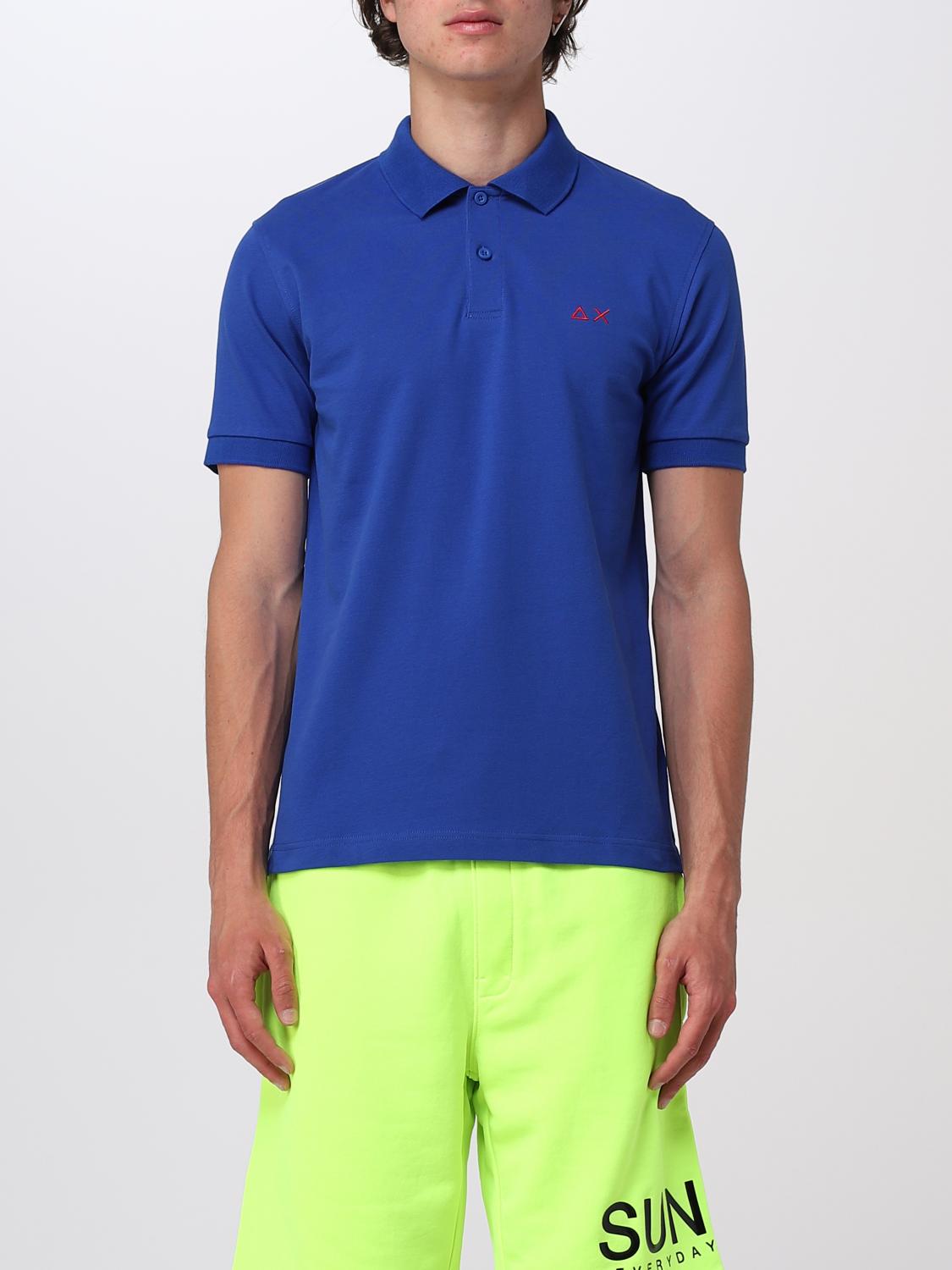 SUN68 POLO: Polo hombre Sun 68, Azul Oscuro 1 - Img 1