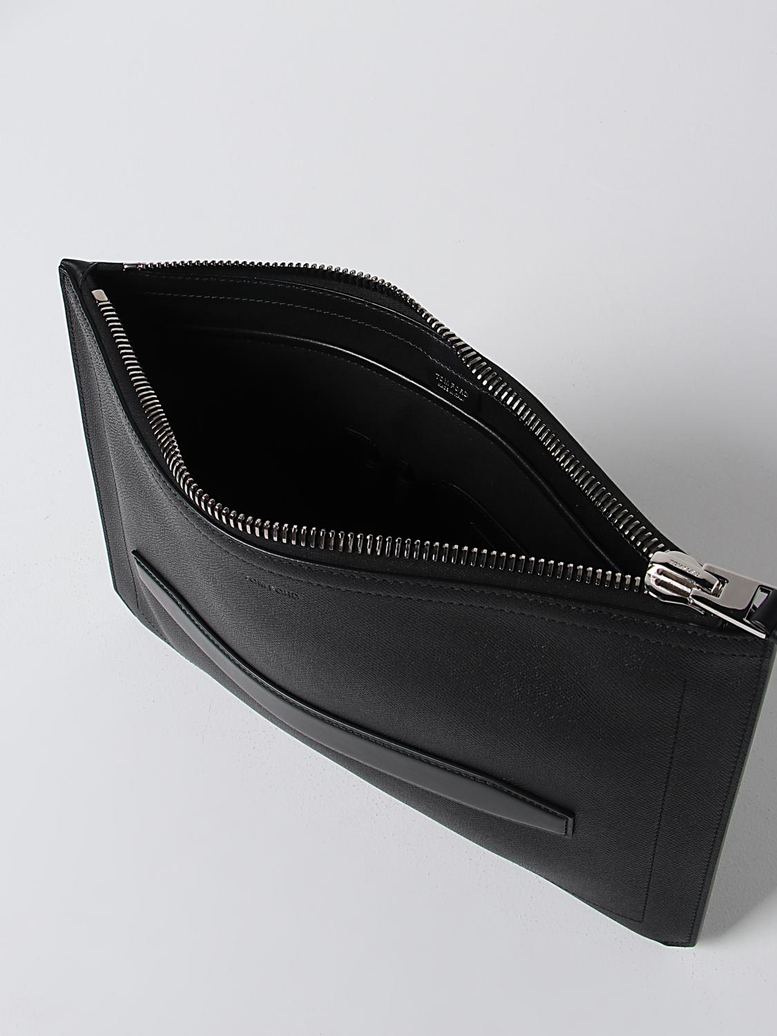 TOM FORD CARPETA: Cartera hombre Tom Ford, Negro - Img 4
