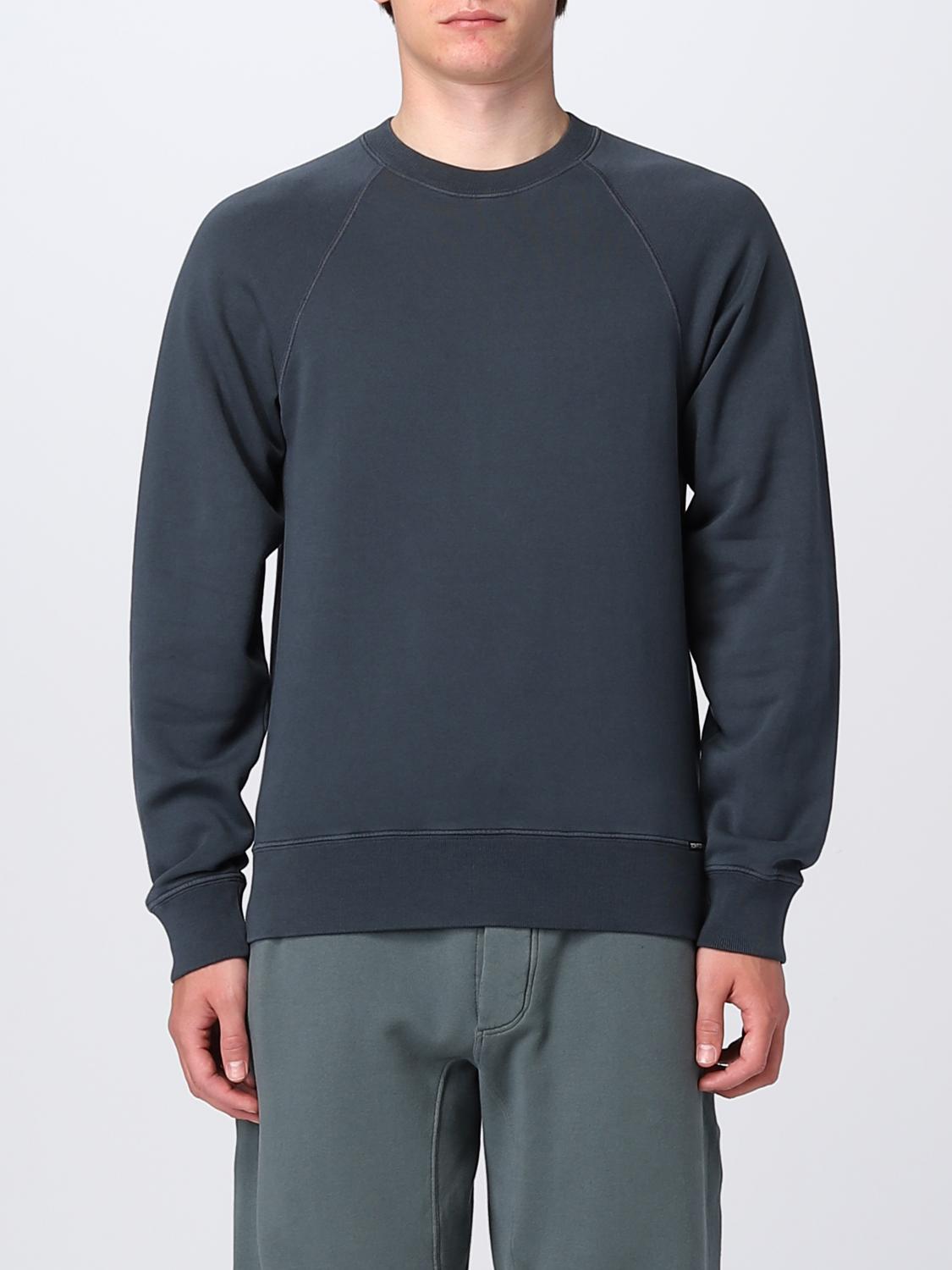 TOM FORD SUDADERA: Sudadera hombre Tom Ford, Azul Oscuro - Img 1