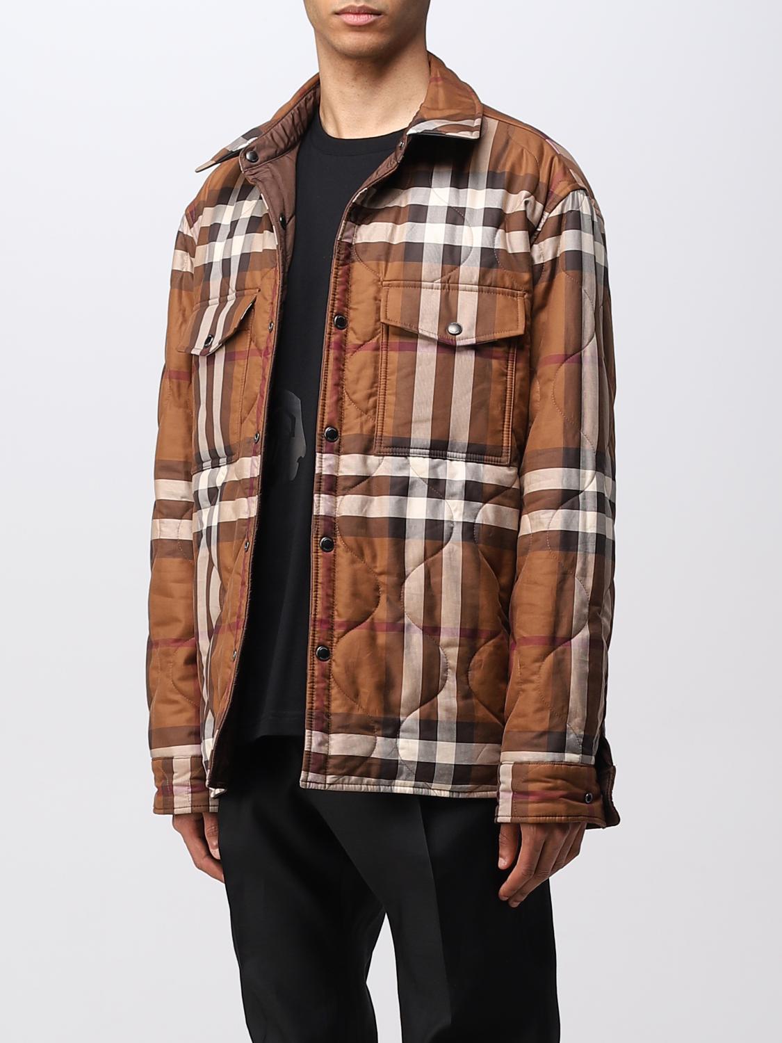 BURBERRY：ブレザー メンズ - ブラウン | GIGLIO.COMオンラインの