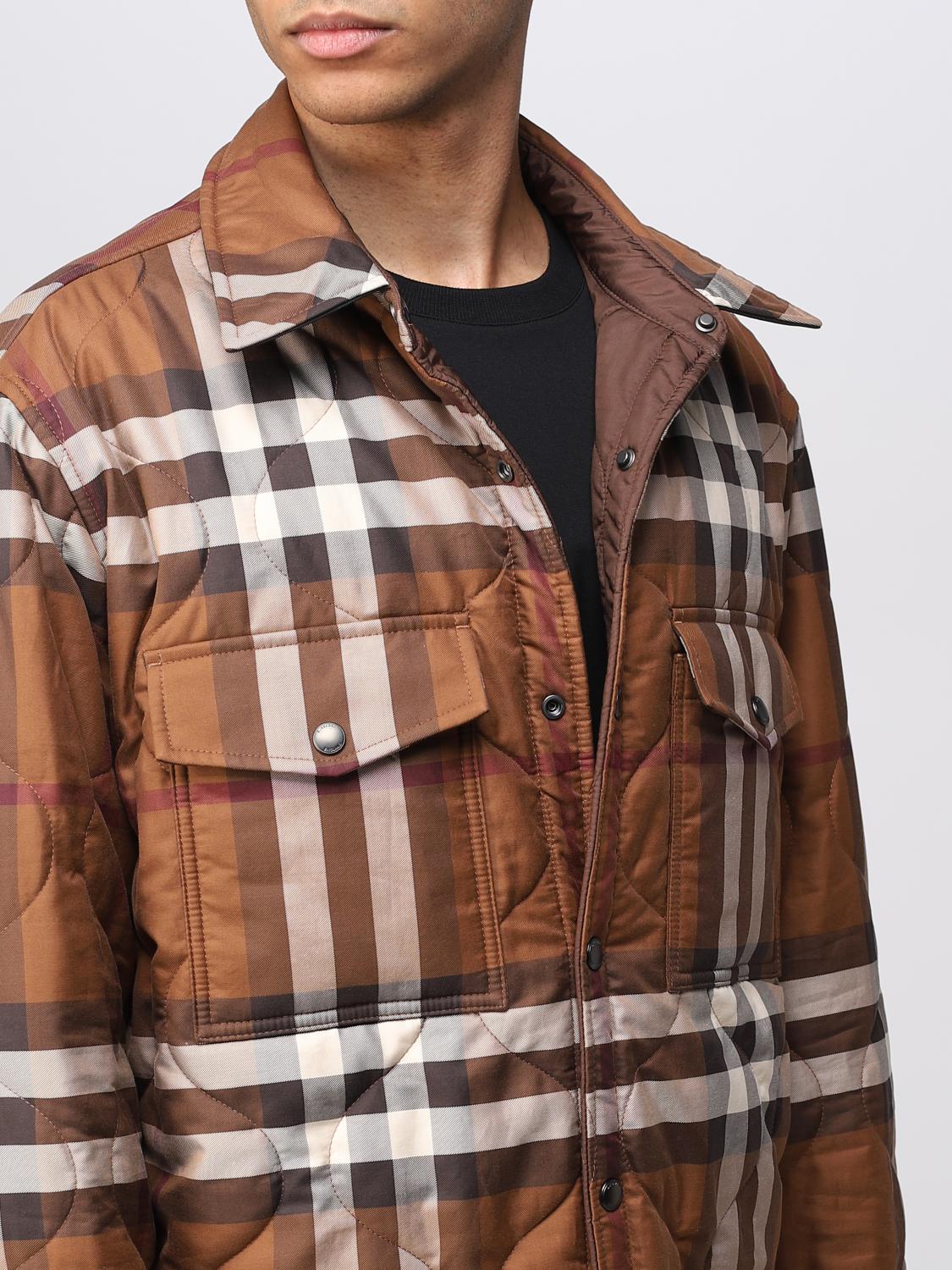 BURBERRY：ブレザー メンズ - ブラウン | GIGLIO.COMオンラインの