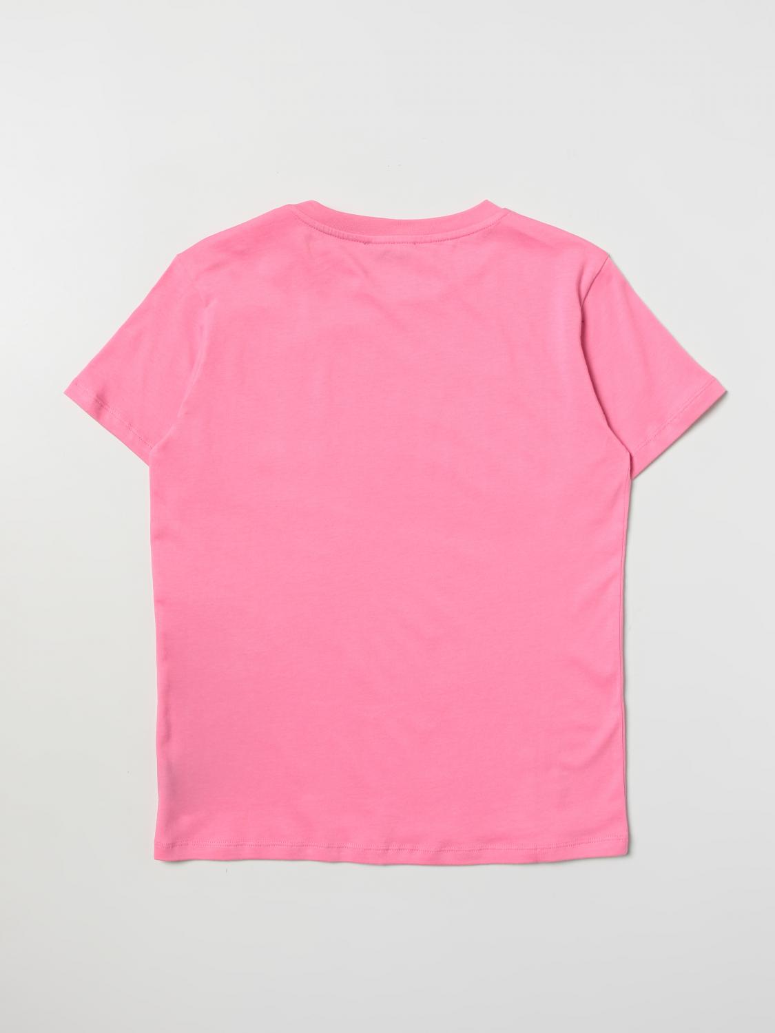 BALMAIN CAMISETA: Camiseta niños Balmain Kids, Rosa - Img 2