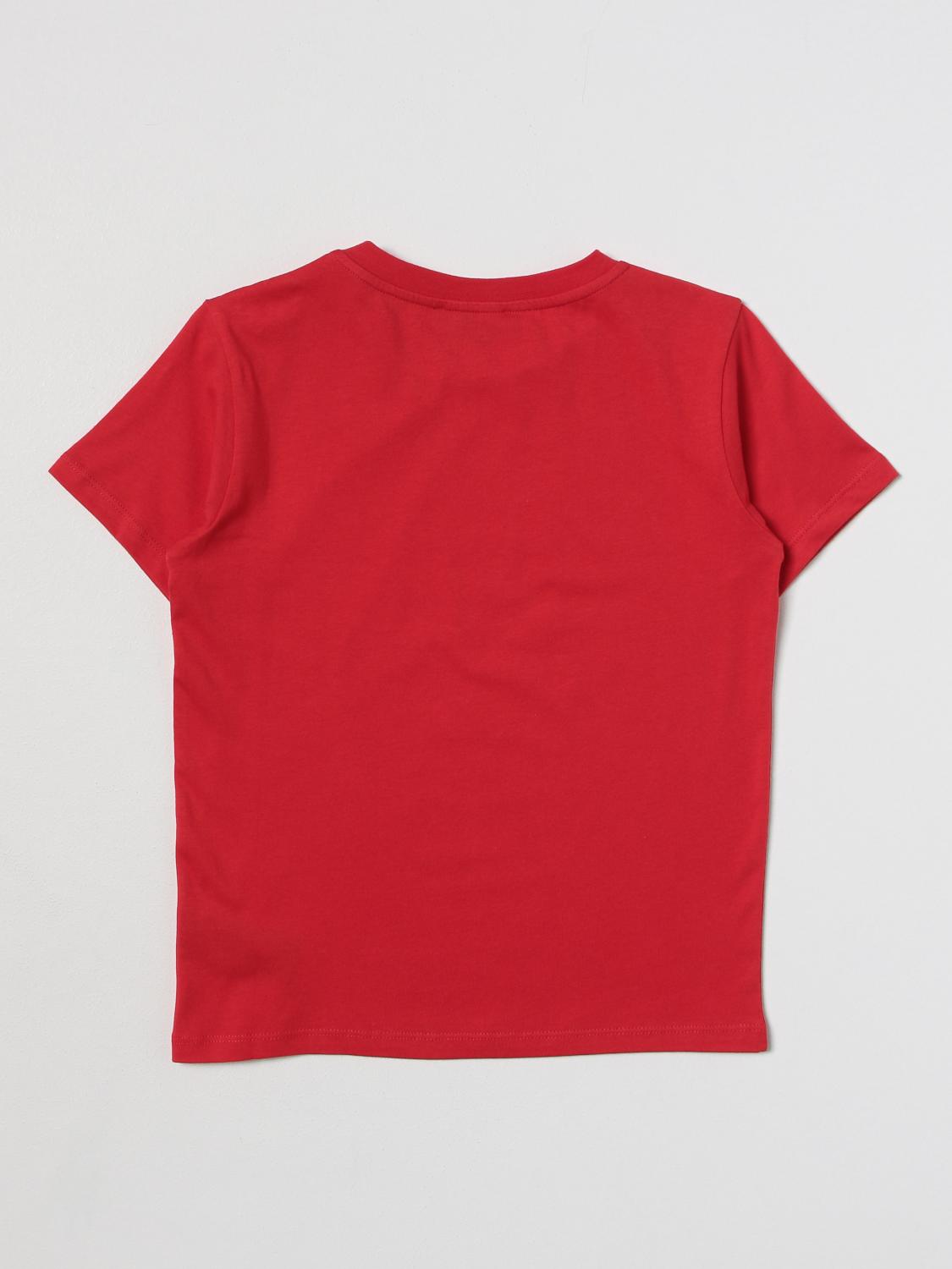 BALMAIN T-SHIRT: T-shirt kinder Balmain Kids, Rot - Img 2