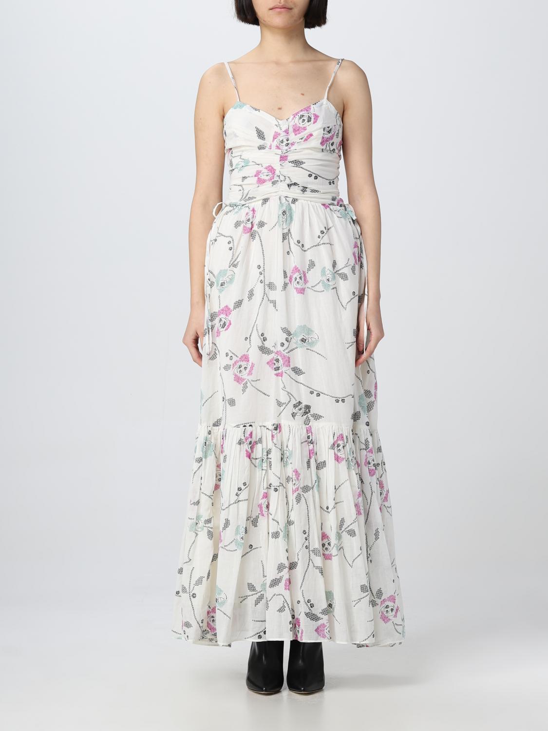 ISABEL MARANT ETOILE DRESS: Dress woman Isabel Marant Etoile, Beige - Img 1